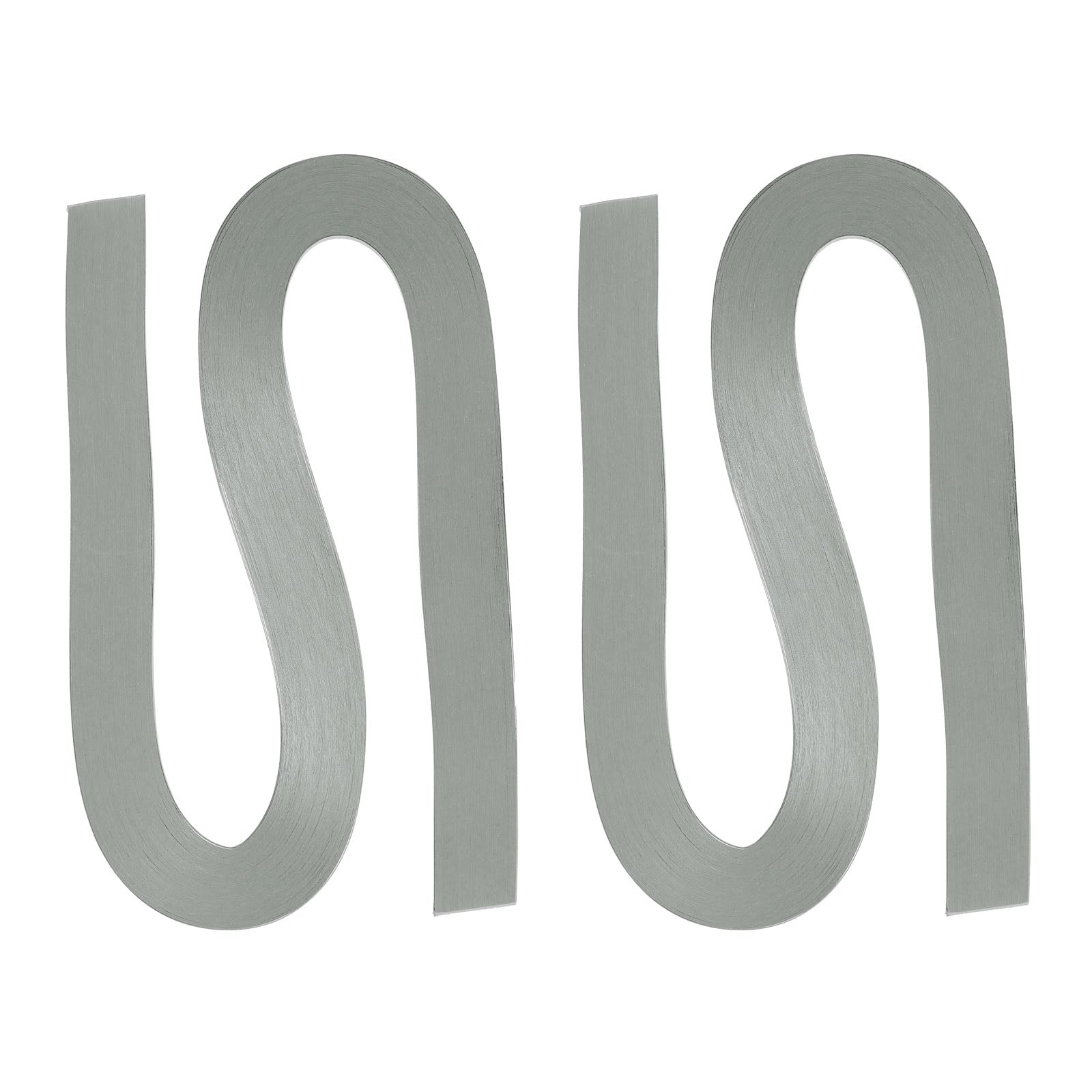 PATIKIL 240pcs Quilling Strips Paper 3mm(1/8") 54cm Origami Paper Quilling Strip for Art DIY Hand Craft Christmas, Light Grey