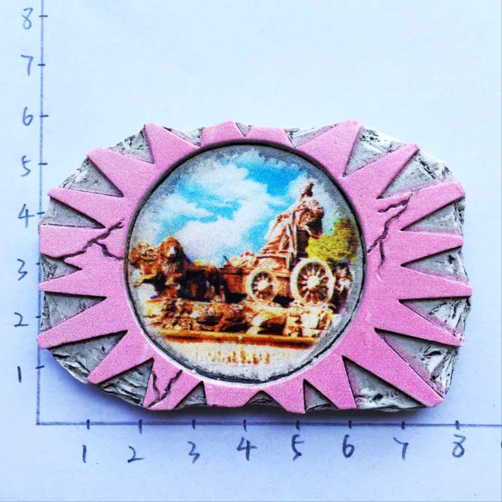 STARKWALL Madrid España Exquisito 3D Resina Refrigerador Imanes ...