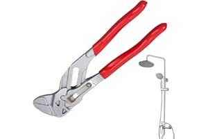 Plumber Pliers Wrench, 18.5x5.2cm, Portable Multifunctional Pliers, Large Plumbing Tool, for Automotive Household Home Repair