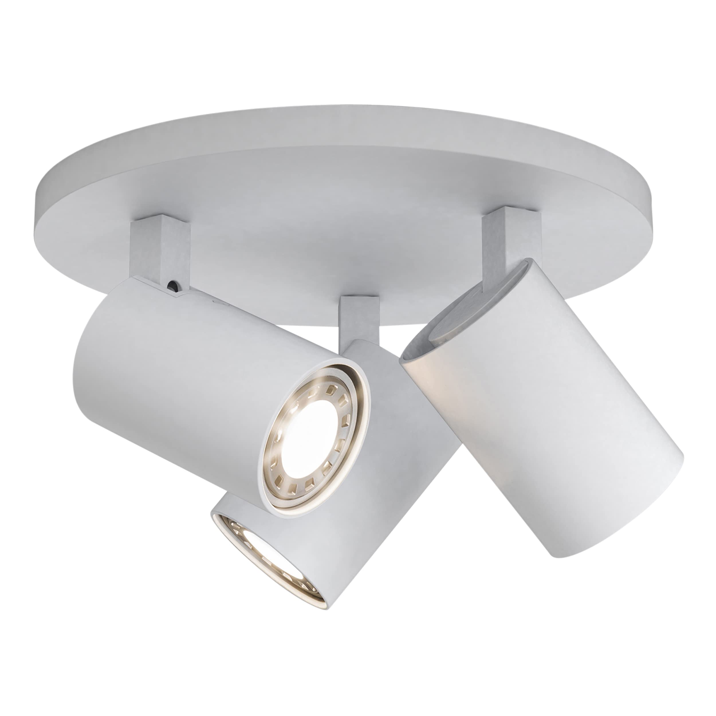 Astro Ascoli Triple Round Indoor Spotlight (Textured White), GU10 Lamp, Designed in Britain - 1286002 - 3 Years Guarantee