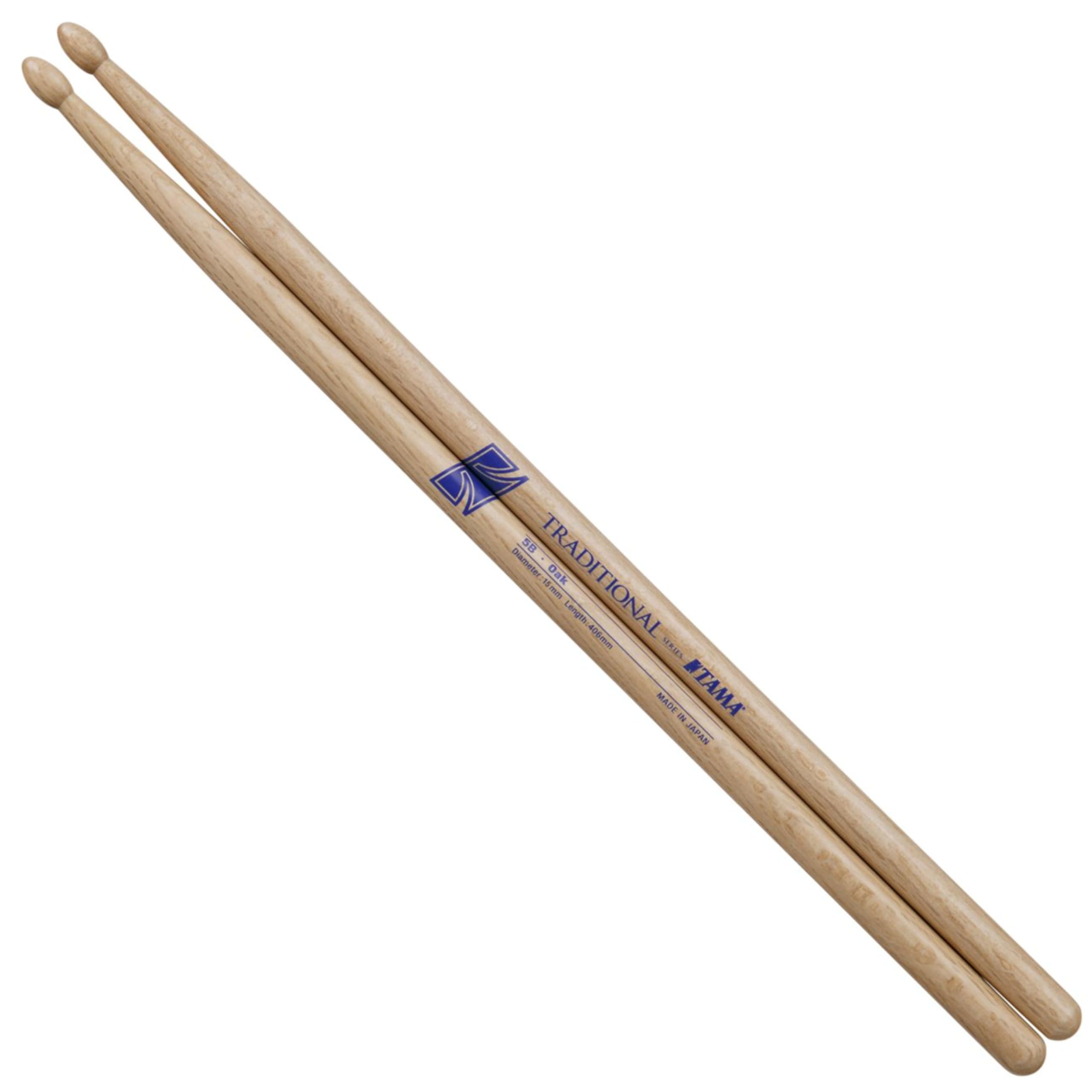Tama 5B Traditional Series Drumsticks Japanese Oak 15mm x 406mm