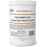 Fasco Epoxies Non-Skid Paint Additive - Quart for 5 gallons - COARSE Anti-slip Particles Fas-Grip