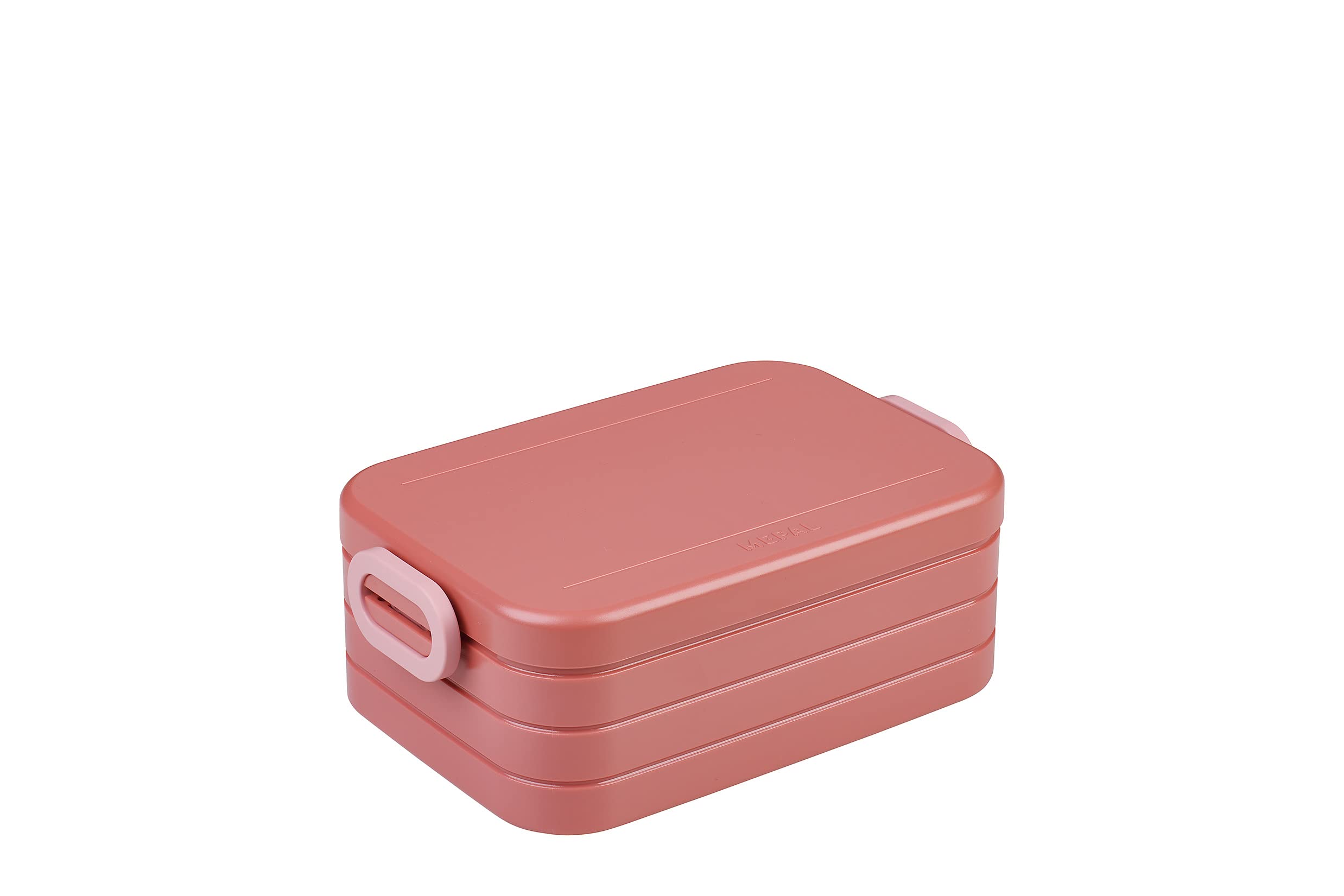 Mepal – Lunch Box Take a Break Midi – Lunch Box To Go - For 2 Sandwiches or 4 Slices of Bread – Suitable for the Dishwasher - 900 ml - Vivid Mauve