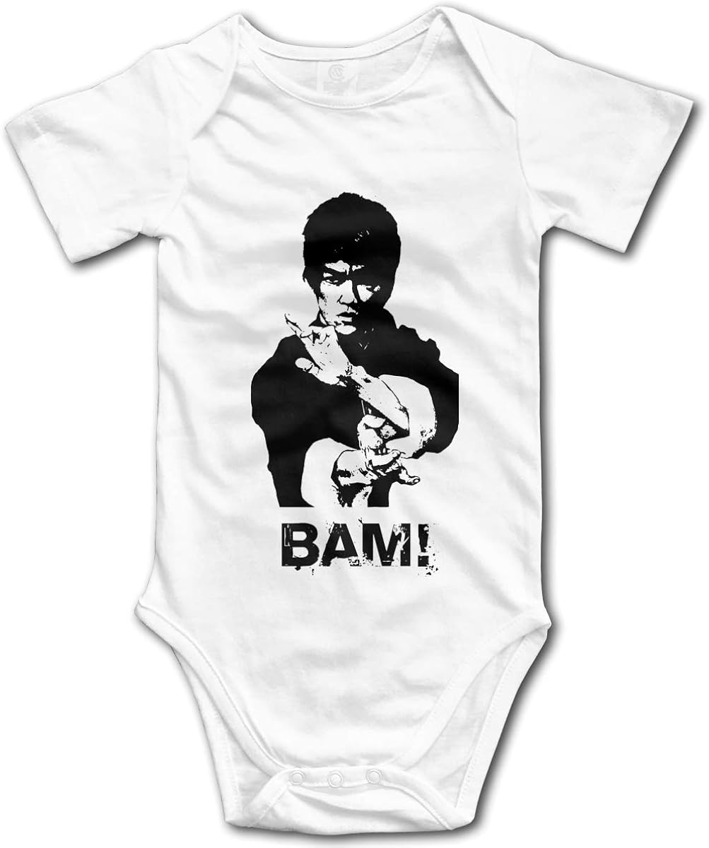 bruce lee baby onesie