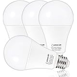 LOHAS A21 LED Light Bulb, 150W-200W Incandescent Bulb Equivalent, 23W LED Bulb, 2500 Lumens, Daylight White 5000K, E26 Medium