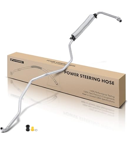 thumbnail image 2 of Sunsong 3401182 Power Steering Hose Assembly – High Pressure & Return Hose For Pontiac/Toyota Models 2 of 13