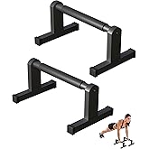 Fiwithy Push Up Bars | Heavey Duty Parallettes Dip Bar with Non-slip Grips for Calisthenics Planche L Sit Handstand Fitness Floor Workout, Pushup Station Handles Stand for Gym Strength Training