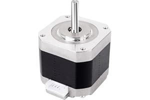 POJECITY Nema17 Stepper Motor Bipolar 42 Motor 4-Lead Wire with 1m Cable (40mm, 1Pack)