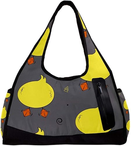 Amazon Mystage ボストンバッグ ダッフルバッグ レディース メンズ かわいい アヒル 面白い キャリーバッグ 旅行 修学旅行 ライブ お泊まり ショルダーバッグ スポーツバッグ Mystage スポーツトートバッグ