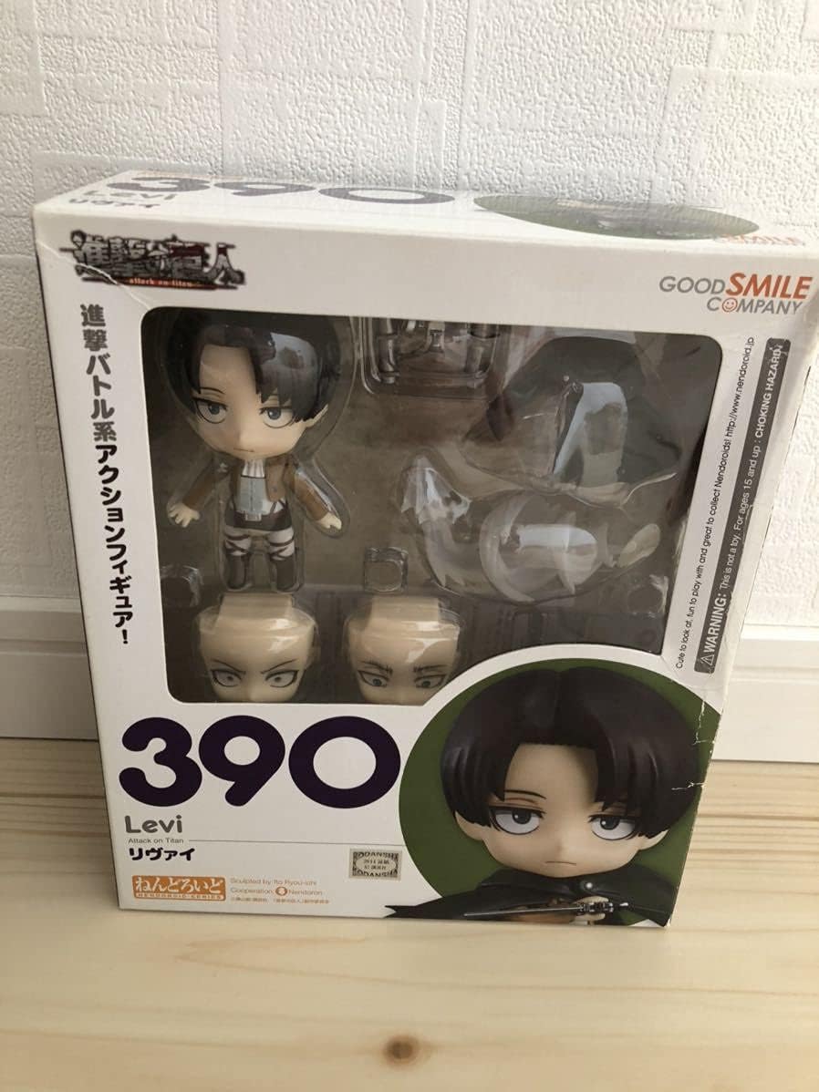 が大特価 390 リヴァイ 進撃の巨人 特典付き ねんどろいど コミック アニメ Csjla Pe