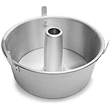 Fox Run Loose Bottom Angel Food Cake Pan, Aluminum, 10.75-Inch