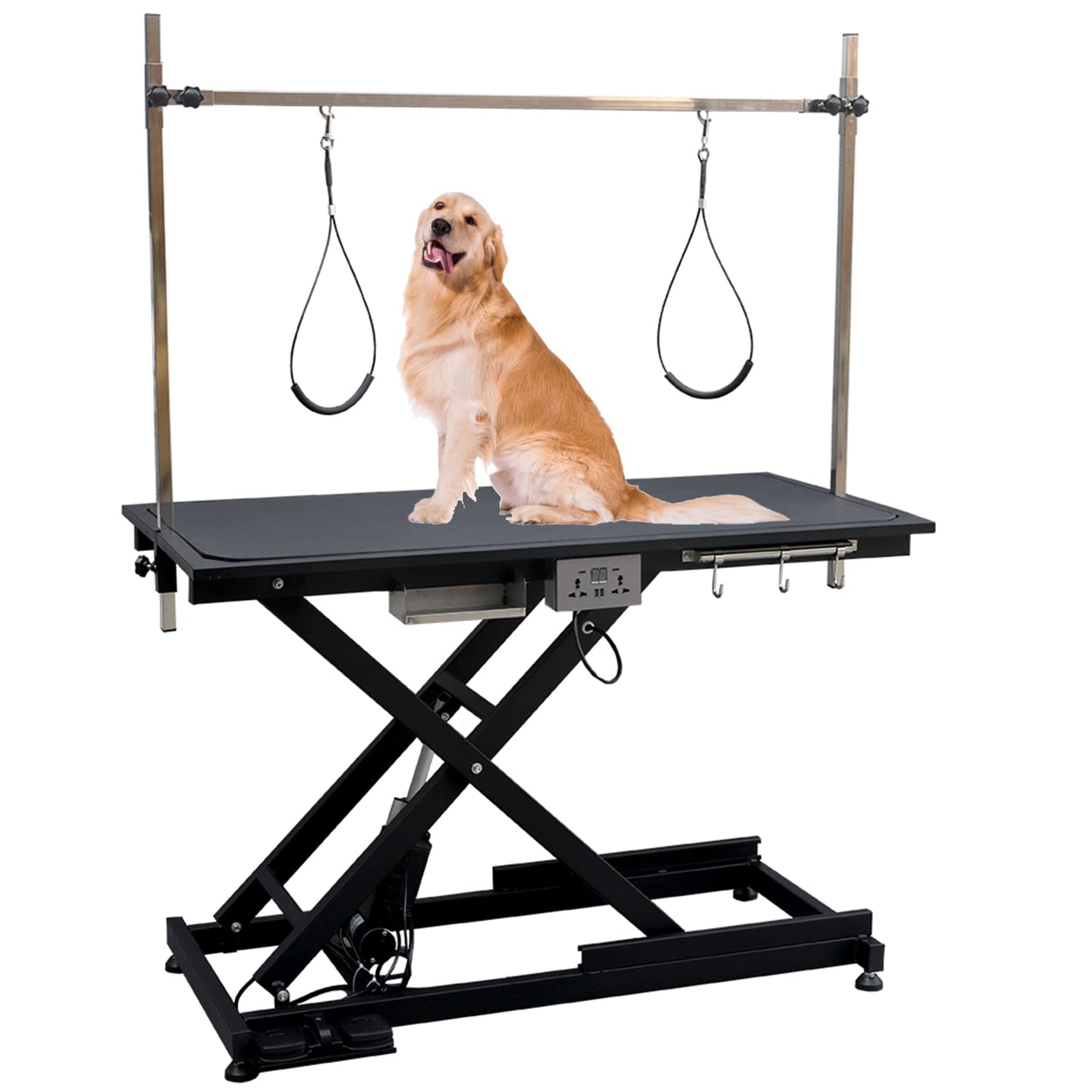 Gallery Detail: Mua Afqxf Electric Lift Pet Grooming Table Heavy Duty Professional