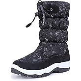 CIOR Women's Waterproof Winter Snow Boots Warm Faux Fur Lined Anti-Slip Cold Weather Boots