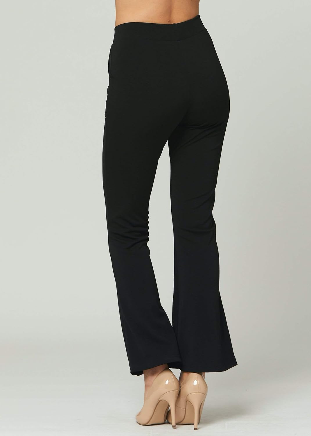 Premium Women's Stretch Dress Pants - Wear to Work - All Day Comfort - Solids and Pinstripes - Ponte Pants at  Women’s Clothing store