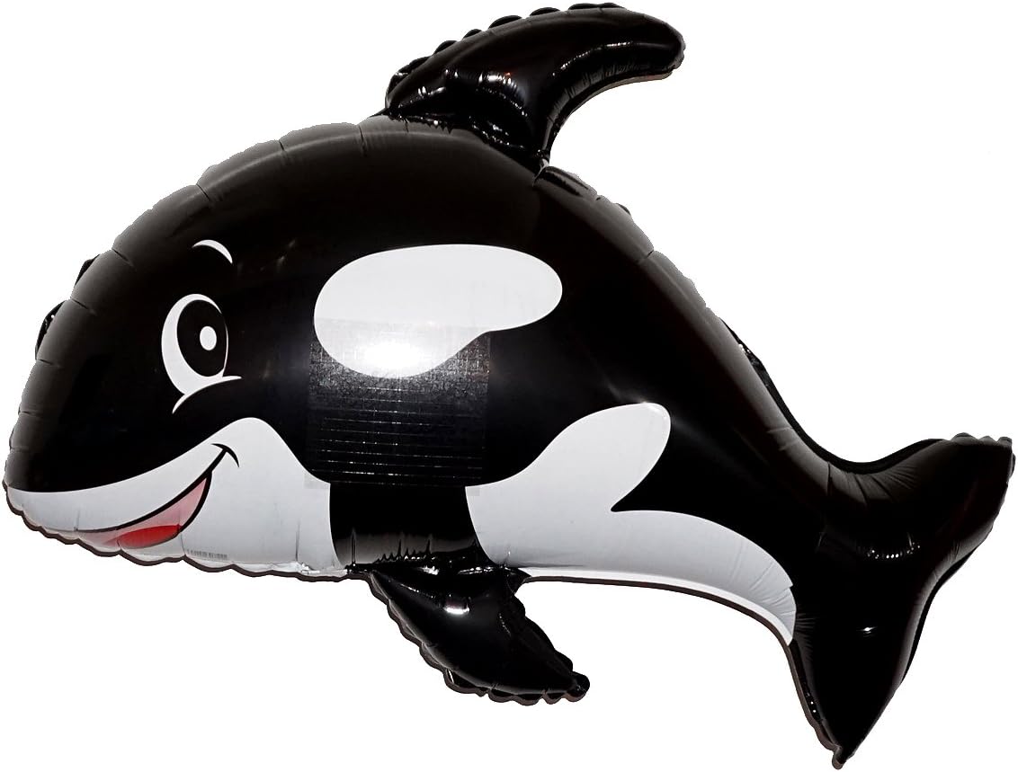 SPACE PET Anti-Gravity Hovering Flying Floating WHALE Black 32 inch Toy Pet Balloon Party Favor