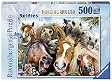 Ravensburger Horse Selfie Jigsaw Puzzle (500 Piece)