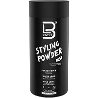 L3 Level 3 Styling Powder - Natural Look Mens Powder - Easy to Apply with No Oil or Greasy Residue