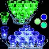 Light Up Beer Pong Cups for Indoor Outdoor
