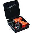 Khanka Hard Storage Case Replacement for BLACK+DECKER LDX120C/LD120VA Cordless Drill/Driver(Only Case）