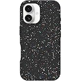 OtterBox Core Series for MagSafe for iPhone 16 - Carnival Night Black, Sleek Rubber Design, Smooth Finish, Camera Bumpers, and Protective Screen Lip