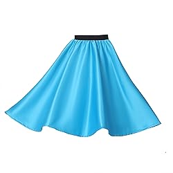 Rabtero Kids Sock Hop Costume, Girls 1950s Dress