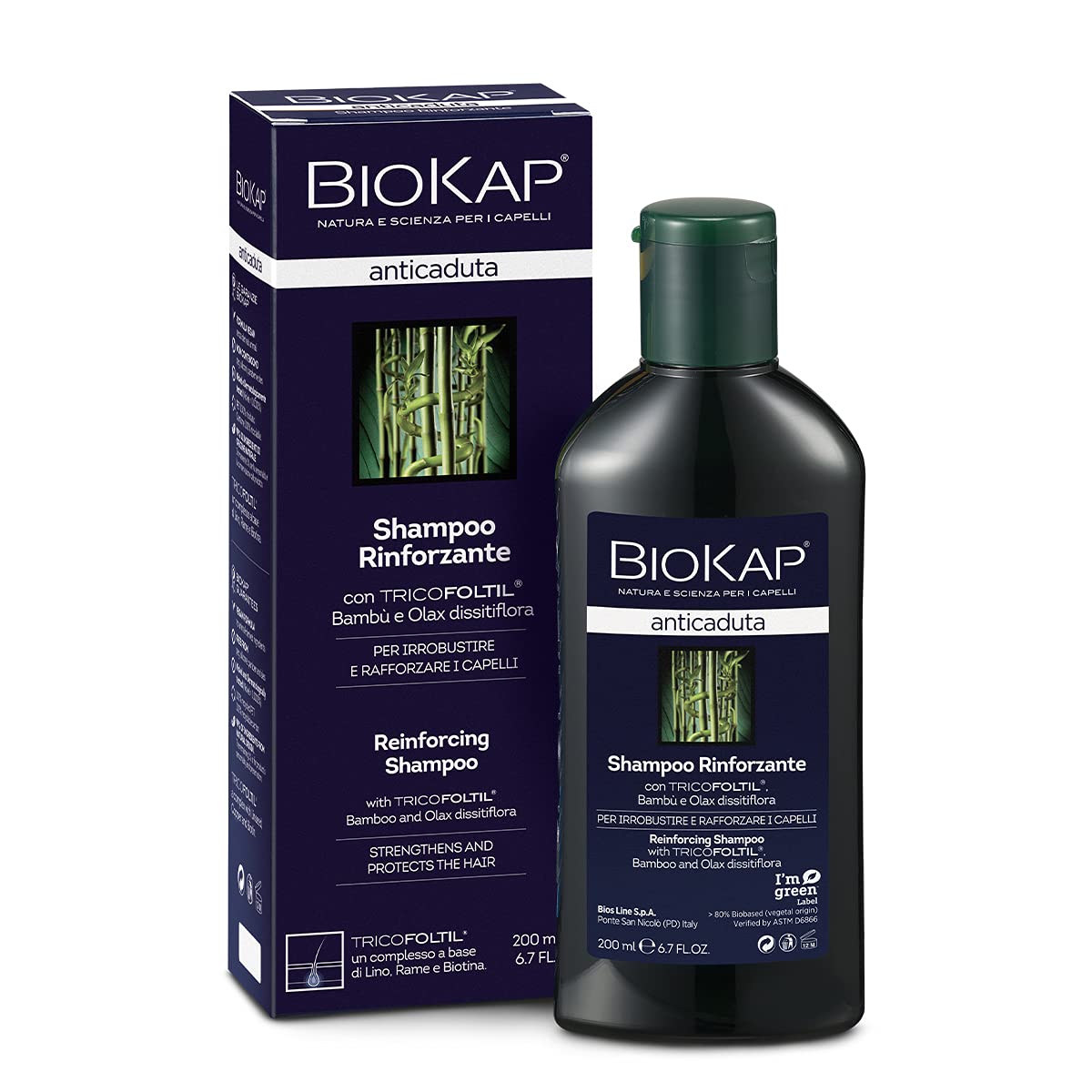 Biokap Anticaduta - Reinforcing Shampoo 200 Ml