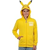 Mad Engine Pokemon Hoodie Kids' Gen 01 Zip-Up 3-D Character Costume Hoodie