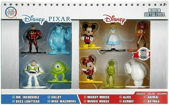 Disney Nano Metalfigs Die-Cast Mini 