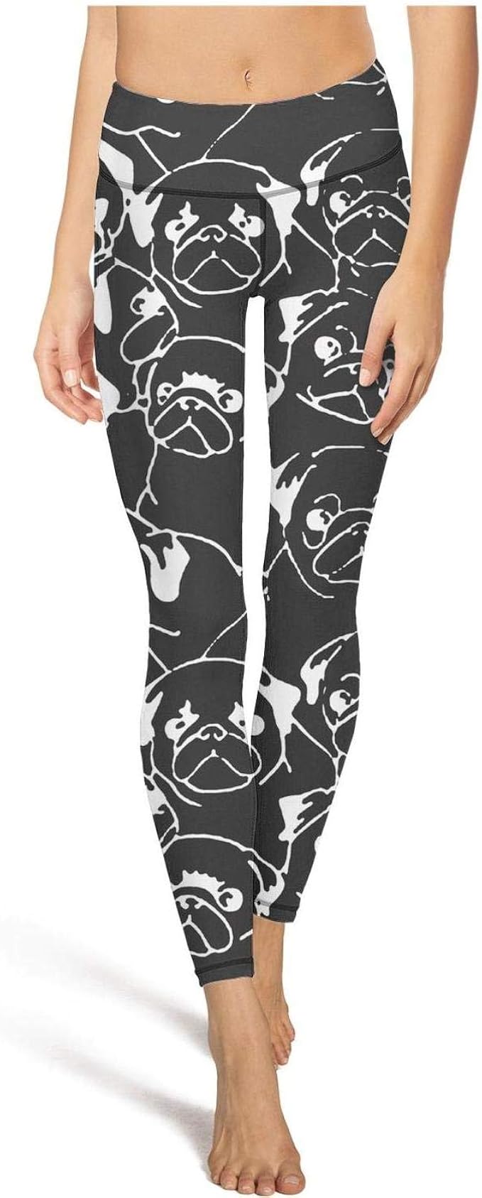 printed flare yoga pants