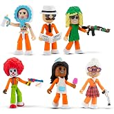 DevSeries Jailbreak: Hiding in Plain Sight Multipack Six 2.75-Inch Action Figures with Mix and Match, Accessories, and Exclusive Virtual Item Code