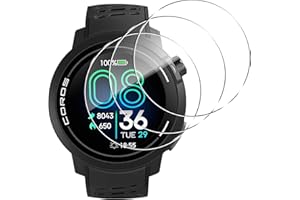 Murmure [3 Pack Screen Protector for COROS PACE Pro, 9H Hardness [HD Clarity] Anti-Scratch Tempered Glass Screen Film,Easy In