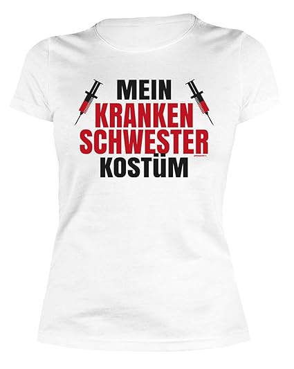 Karnevalfaschings Shirt Damen Bekleidungfreizeit Lustige