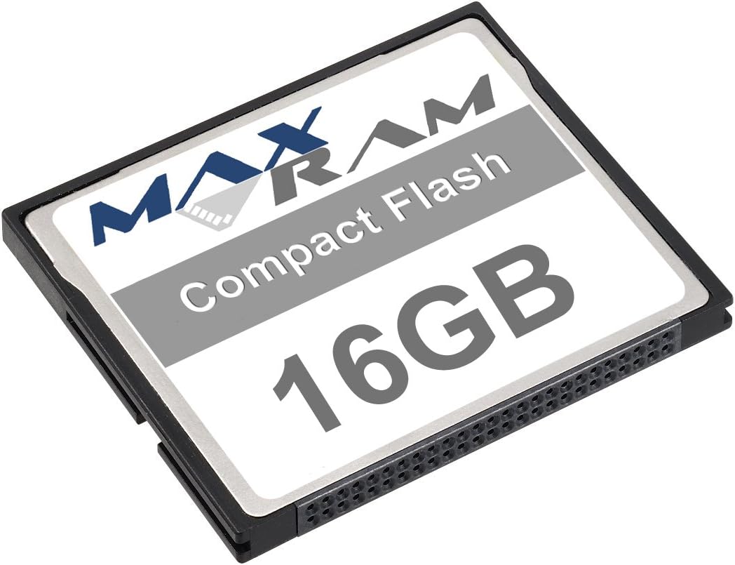 MaxRam 16GB Compact Flash Memory Card
