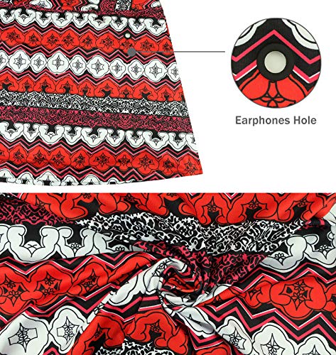 image for Oyamiki Women's Pockets Running Skirt Athletic Golf Skort with Tennis 