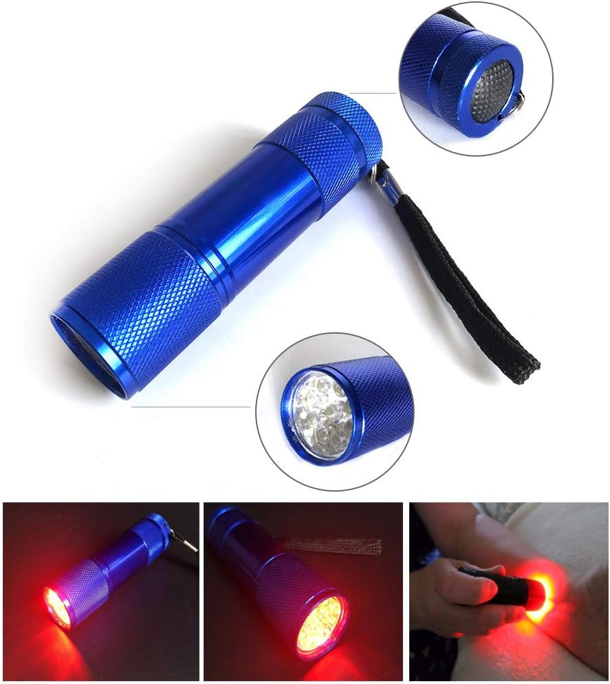 GHzzY Infrared Vein Finder - Handheld Vein Viewer for Elderly & Children - Portable Vein Locator Flashlight to Find Vein Location Easy