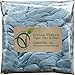 Cotton Fiber for Spinning, Blending, Felting & Fiber Arts. Soft Vegan Combed Top Roving. Glacier