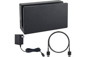 AUBERTARO TV Dock Station Set for Nintendo,Switch TV Docking Station with 1080P HDMI and USB 3.0 Port for Nintendo Switch,Charging Dock Set for Switch Console (for Switch)