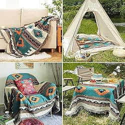 Hopstar Aztec Throw Blanket Navajo Indian Blankets