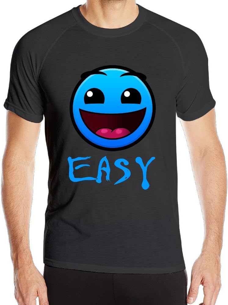 Male Geometry Dash Game Lightweight HyperDri T Shirt