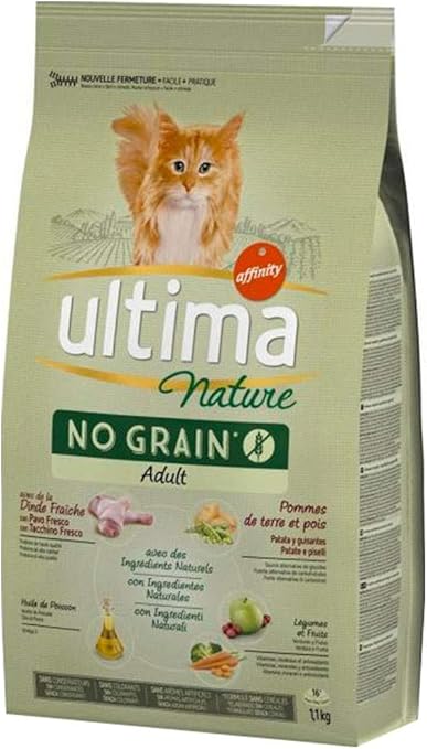 Ultima Nature Croquettes Chat No Grain Adult Dinde 1 1kg Lot De 3 Amazon Fr Cuisine Maison