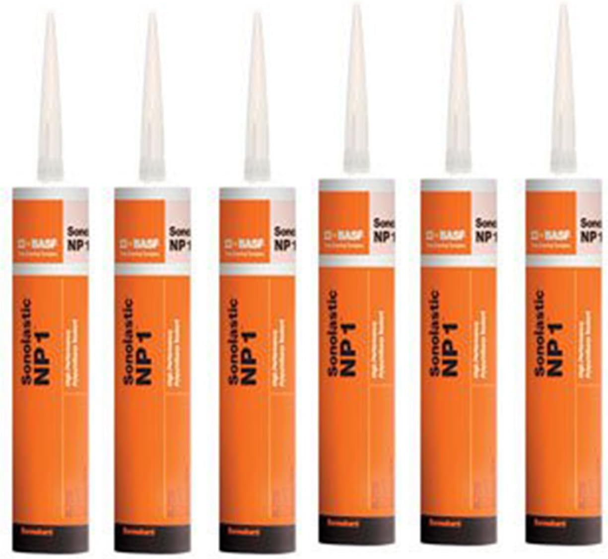 BASF Sealant NP1 Polyurethane White 10.1 Oz - Case of 6