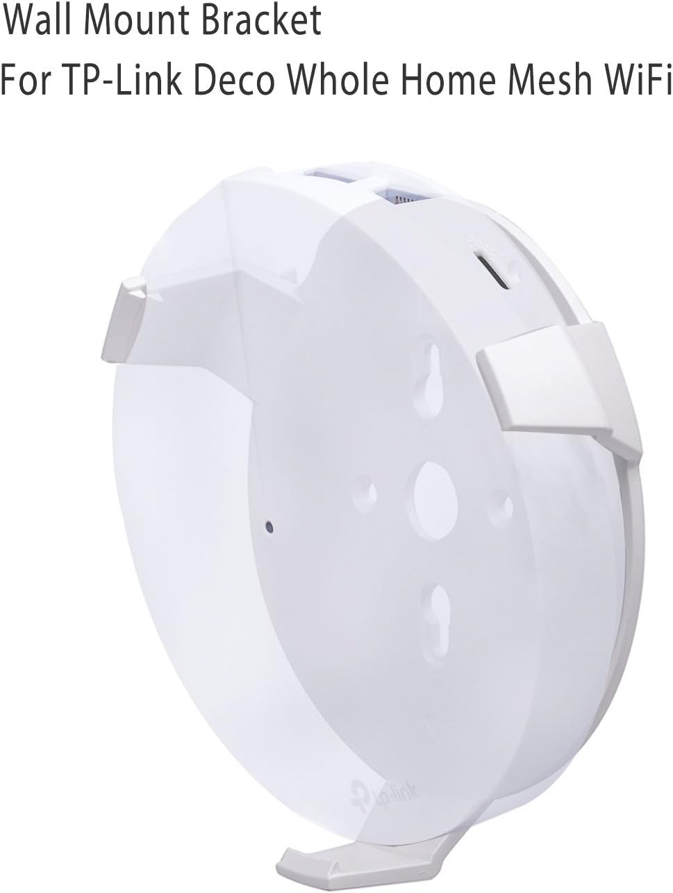 TP-Link Wall Mount Holder for Deco M5 & P7 Whole Home Mesh WiFi, Sturdy Bracket (2-PACK), White 2 Pcs, 2 PACK - Image 3