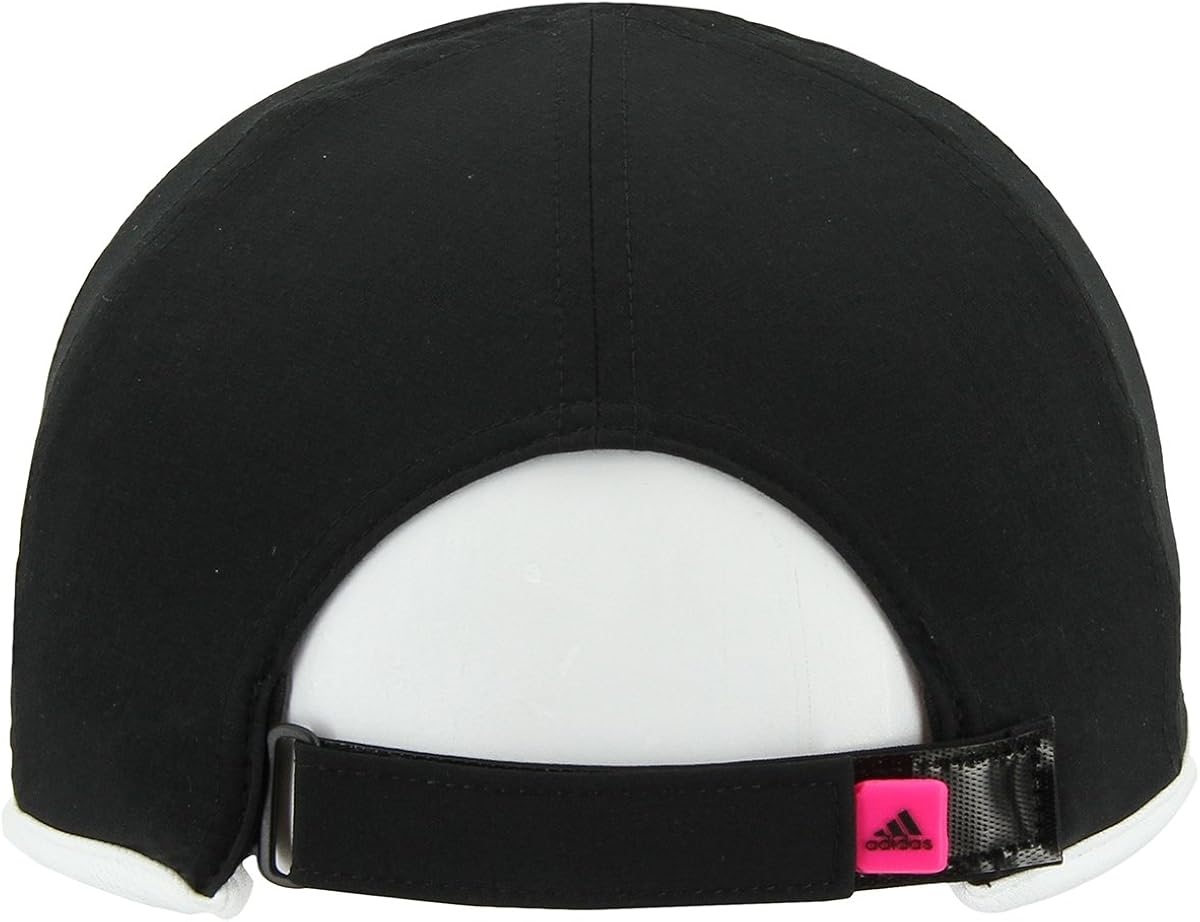 adidas Women's Adizero II Cap, Black/Shock Pink/White, ONE SIZE: Clothing