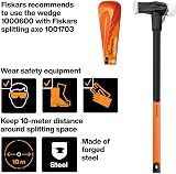 Fiskars Helicoidal Splitting Wedge for Polymer Hammer, Orange view 6