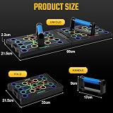 Flintronic 24 In 1 Push Up Board Foldable Multifunctional Exercise Board view 2