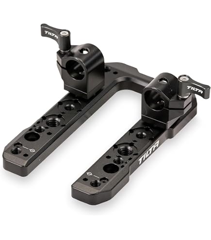 Tilta Staffa EVF Con Guida NATO Per Sony FX6, Supporto Regolabile Per Monitor LCD E Oculare, In Alluminio E Acciaio