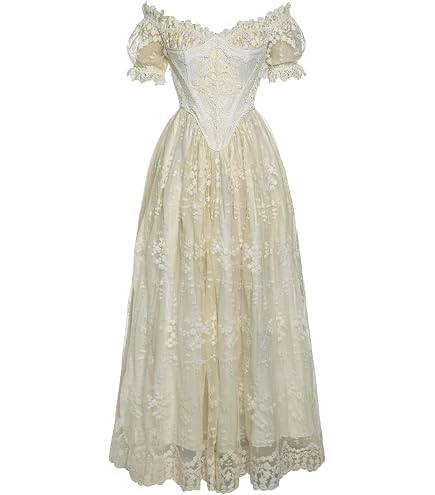 empire waist dress historical Regency Dresses for Women Renaissance Victorian Ball Gown Medieval Party Long Cosplay Costumes Green : Clothing, Shoes & Jewelry Style Guide | The It is lined with hippie wedding dress Color:Leaf Green