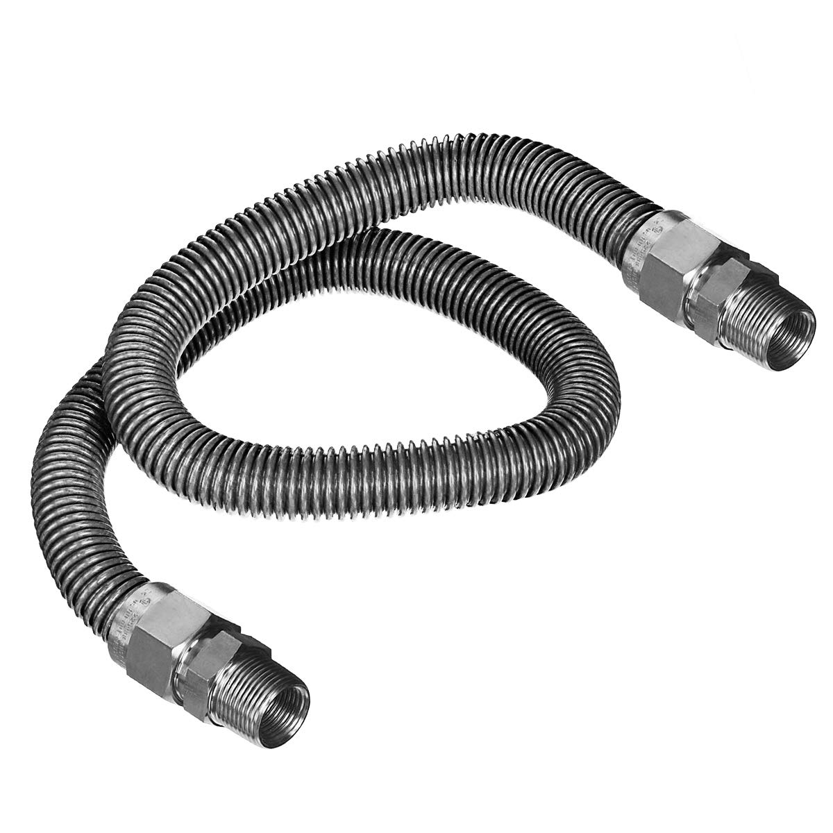 Highcraft GUHD-TT38-72E Gas Line Hose 1/2'' O.D. x