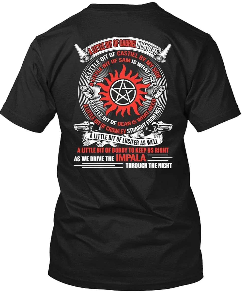 supernatural impala t shirt