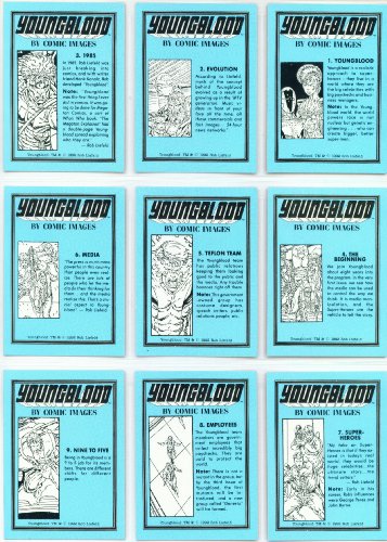 Comic Images Youngblood Trading Card Base Set